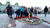 Состоялась всероссийская  акция «Свеча Памяти», посвященная Дню Победы